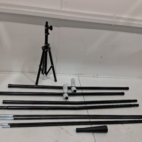 BASEBALL PRACTICE HITTING NET - 5FTX5FT - RED/BLACK image 2