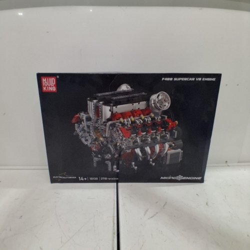 2718PC MOULD KING V8 ENGINE MODEL KIT THAT RUNS LEGO SET - #10130 image 5