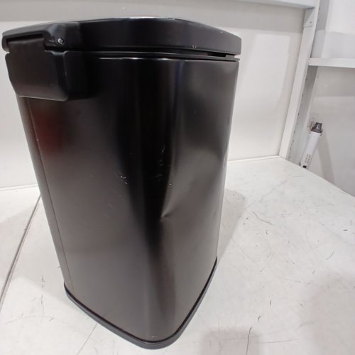 BRIGHTROOM STEP TRASH CAN STAINLESS STEEL - 12 L / 3.2 GAL - BLACK image 6