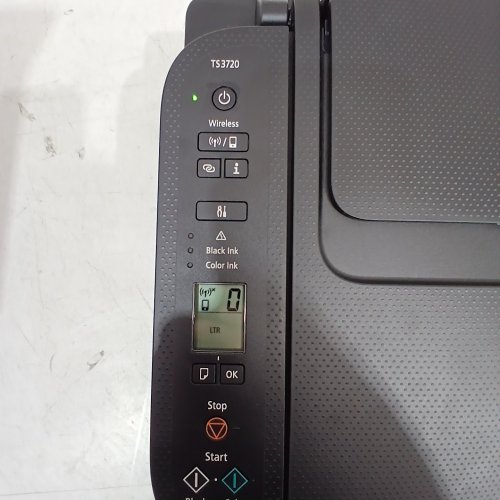 CANON PIXMA TS3720 WIRELESS ALL-IN-ONE COLOUR PRINTER - BLACK (MODEL: K10617) image 2