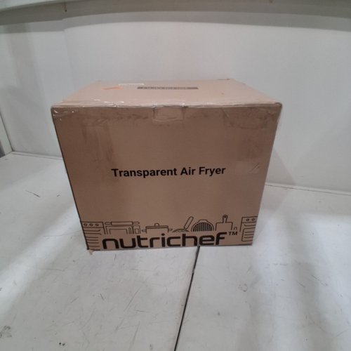 NUTRICHEF TRANSPARENT GLASS AIR FRYER WITH PRESET COOK MODES - 5.8 QUART - BLACK/WHITE (MODEL: NCAF539TW) image 6