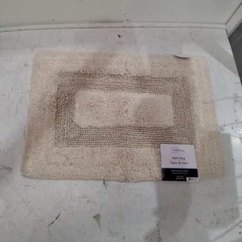 MAINSTAYS SOFT TOUCH BATH RUG - 17" X 24" - BEIGE image 3