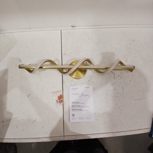 ARTIKA CODA DIMMABLE LED VANITY LIGHT - 28", 1500LM - GOLD- (MODEL: VAN-CD5C-CH) image 2