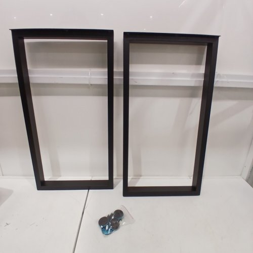 2PK ALLCOS HEAVY DUTY METAL TABLE LEG REPLACEMENTS - 30" - BLACK image 2
