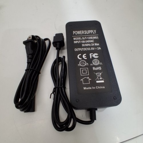 ELECTRIC SCOOTER POWER SUPPLY - 5V - 2AMP -BLACK (MODEL: SJT-125E(NIU)) image 2
