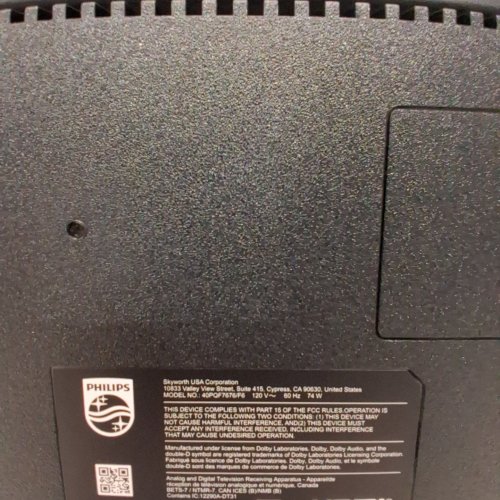 PHILIPS 7600 SERIES FHD QLED FULLHD 1080P ROKU TV - 40" - BLACK (MODEL: 40PQF7676/F6) image 12