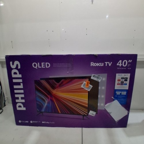 PHILIPS 7600 SERIES FHD QLED FULLHD 1080P ROKU TV - 40" - BLACK (MODEL: 40PQF7676/F6) image 14