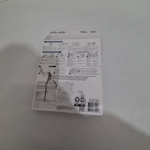 3M COMMAND LARGE BATH DOUBLE HOOK - HOLDS UP TO 4LBS - SATIN NICKEL image 3