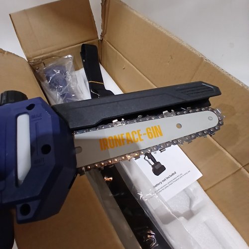 CORDLESS 2-IN-1 POLE SAW & MINI CHAINSAW FOR TREE TRIMMING & PRUNING *TOOL ONLY* - 6" BRUSHLESS - 9.3FT REACH - BLUE/YELLOW image 4