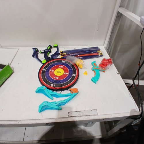 16PC KIDS VEVOR LED ARCHERY SET UP FOR TARGET PRACTICE - 6+ - TEAL/ORANGE - (MODEL:8009-5) image 2