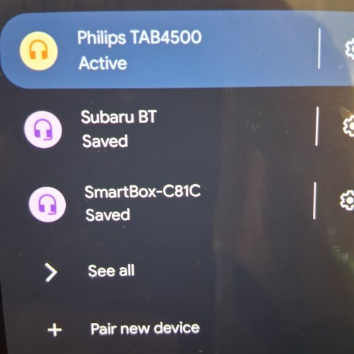 PHILIPS 2.1 CHANNEL BLUETOOTH SOUNDBAR SPEAKER WITH WIRELESS SUBWOOFER - BLACK - (MODEL:TAB4500/37) image 2