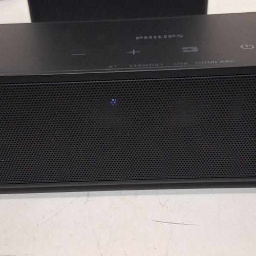 PHILIPS 2.1 CHANNEL BLUETOOTH SOUNDBAR SPEAKER WITH WIRELESS SUBWOOFER - BLACK - (MODEL:TAB4500/37) image 3