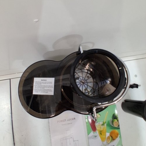 REEMIX BIG MOUTH POWER JUICER - 500W - BLACK/STAINLESS STEEL (MODEL: KS-501) image 5