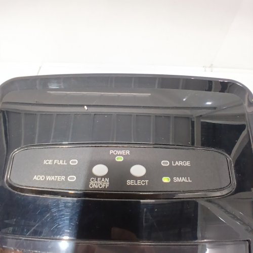 FRIGIDAIRE COUNTERTOP ELECTRIC ICE MAKER - MAKES 26LBS OF ICE/DAY - BLACK STAINLESS STEEL (MODEL: EFIC120-BLKSS-SC) image 3