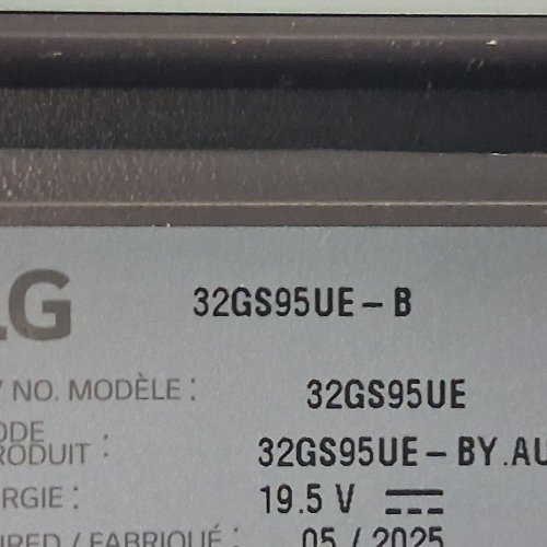 LG ULTRAGEAR OLED GAMING MONITOR - 32" | 4K UHD 240HZ | FHD 480HZ | 0.03MS DELAY | NVIDIA G-SYNC - BLACK - (MODEL: 32GS95UE) image 14