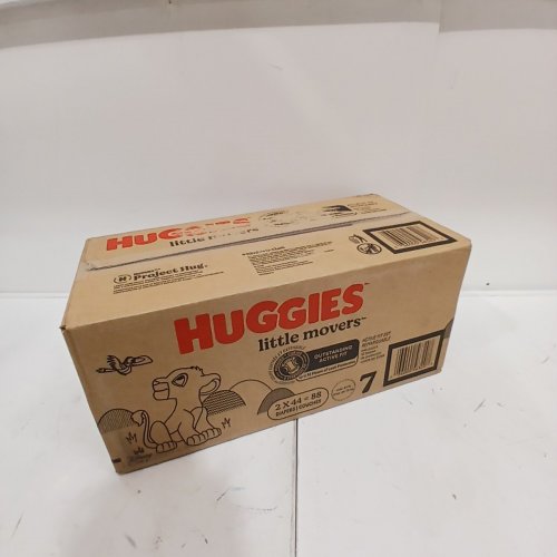 88PK HUGGIES DISNEY BABY LITTLE MOVERS HUGGFIT 360 - SIZE 7 image 2