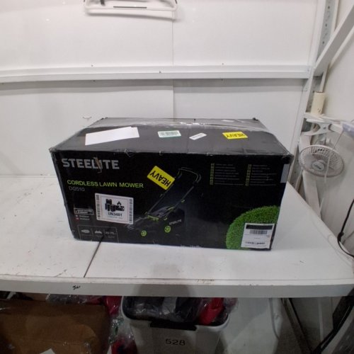 STEELITE 40V 4.0AH (2X20) CORDLESS BRUSHLESS LAWN MOWER WITH CHARGER - BLACK (MODEL: DG510) image 5