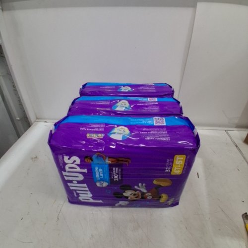 99PK BOYS HUGGIES PULL UPS TRAINING PANTS - 4T-5T - MICKEY MOUSE image 2