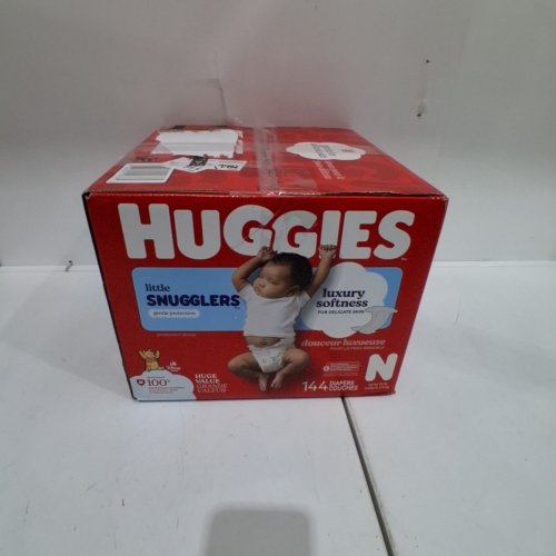 144PK HUGGIES DISNEY BABY LITTLE SNUGGLERS BABY DIAPERS - SIZE NEWBORN (UP TO 10LB) - DISNEY WINNIE THE POOH (MODEL: 5573703) image 4