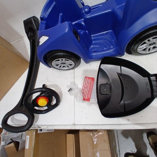 STEP2 PUSH AROUND BUGGY GT - 50LBS MAX - BLUE/BLACK image 4