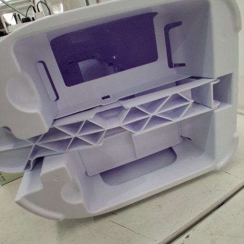 DIAPER GENIE SIGNATURE PAIL EASY ROLL WITH REFILL BAGS - WHITE (MODEL: ‎I000602) image 4