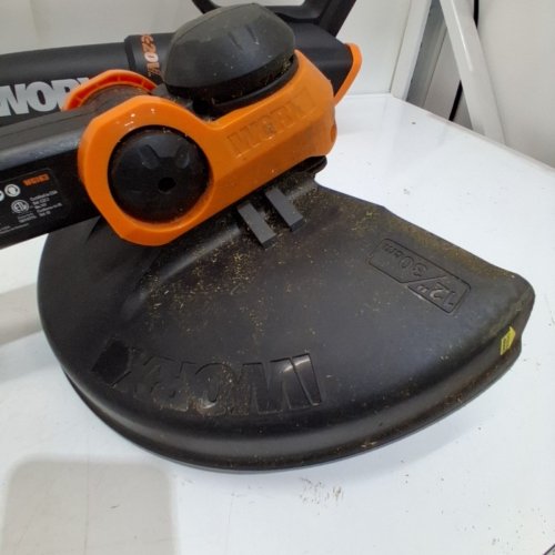WORX POWER SHARE COMBO KIT WITH LEAF BLOWER, TRIMMER/EDGER, AND X2 BATTERIES WITH CHARGER - ORANGE/BLACK (MODEL: WG163.9/WG547.9) image 7