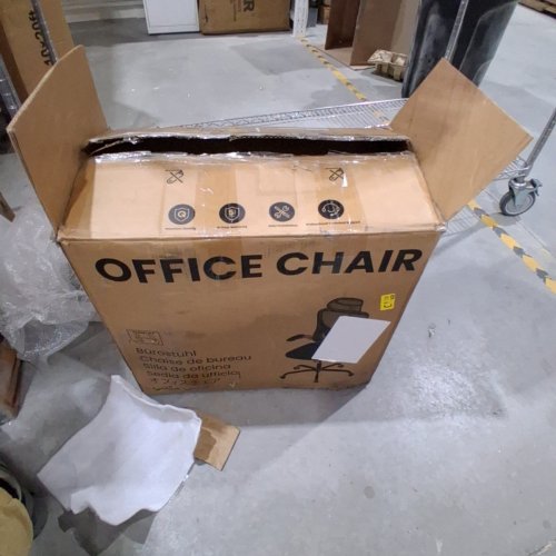 OFFICE CHAIR WITH ERGONOMIC BACK - 360 DEGREE SWIVEL - BLACK (MODEL: MSOC10) image 5