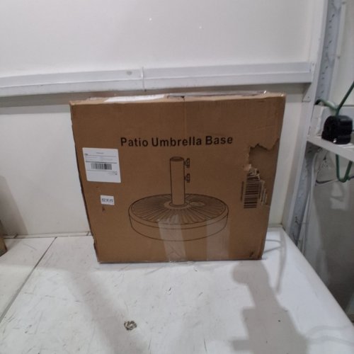 PATIO UMBRELLA BASE STAND - 35LBS - BLACK image 3