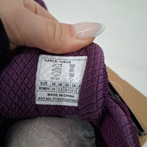 WOMEN'S FITVILLE RUNNING SHOES - 8W - RASPBERRY PURPLE (MODEL: FLOWCORE V2) image 4