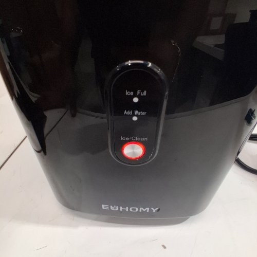 EUHOMY COUNTERTOP NUGGET ICE MAKER - 34LBS/DAY - BLACK (MODEL: IM-12S) image 2