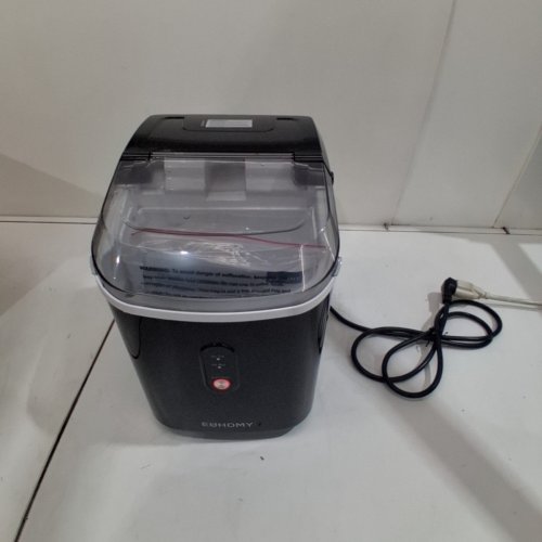 EUHOMY COUNTERTOP NUGGET ICE MAKER - 34LBS/DAY - BLACK (MODEL: IM-12S) image 3