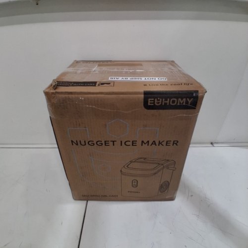 EUHOMY COUNTERTOP NUGGET ICE MAKER - 34LBS/DAY - BLACK (MODEL: IM-12S) image 8