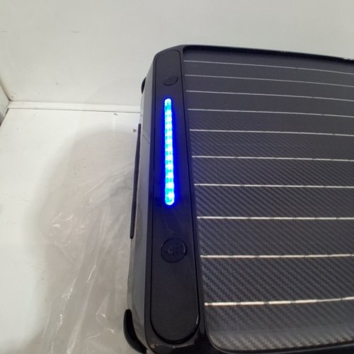 WYBOT F1 SOLAR POWERED ROBOTIC POOL SURFACE SKIMMER ROBOT - 8 HOUR CONTINUOUS CLEANING - MOBILE APP CONTROL - ANTI ENTANGLEMENT/ANTI LEAKAGE - 7L LARGE FILTER BASKET - BLACK/GREEN (MODEL: WYBOT F1 / WY-AMUS-098) image 2