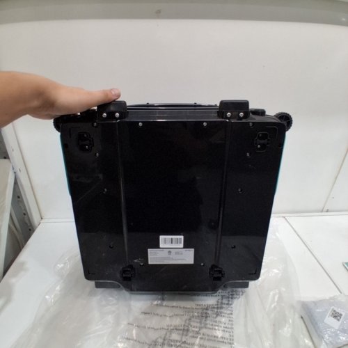 WYBOT F1 SOLAR POWERED ROBOTIC POOL SURFACE SKIMMER ROBOT - 8 HOUR CONTINUOUS CLEANING - MOBILE APP CONTROL - ANTI ENTANGLEMENT/ANTI LEAKAGE - 7L LARGE FILTER BASKET - BLACK/GREEN (MODEL: WYBOT F1 / WY-AMUS-098) image 5