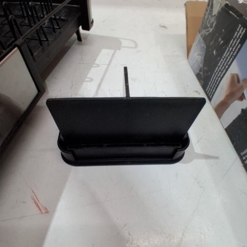JOSEPH JOSEPH EXPANDABLE DISH RACK - 12" TO 21" WIDE - BLACK / STAINLESS STEEL (MODEL: 1907783) image 4