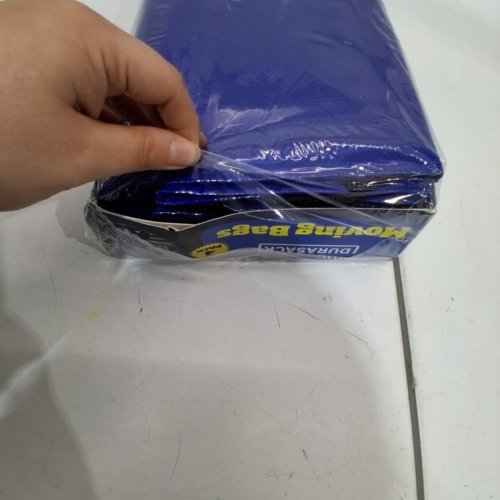 4PK DURASACK MOVING BAGS - 29" X 15" X 13" - BLUE image 4