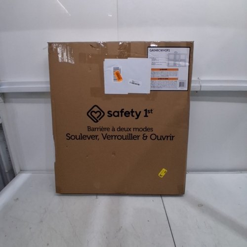 SAFETY 1ST LIFT, LOCK & SWING DUAL-MODE GATE - 28" - 42" X 26" - WHITE/GREY (MODEL: GA048CWHOF1) image 5
