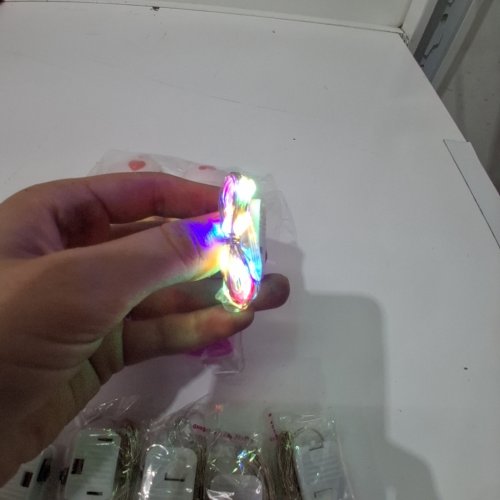 12PK AIKEI MINI LED TWINKLE EASTER EGGS - MULTICOLOUR image 2