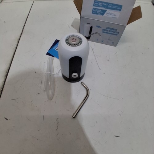 RECHARGEABLE AUTOMATIC WATER DISPENSER FOR 5 GALLON - WHITE/BLACK image 3