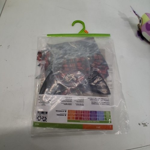 2PC TODDLER RUBIES WEREWOLF COSTUME - 3-4T - RED/BLACK/GREY (STYLE: 1002834) image 3