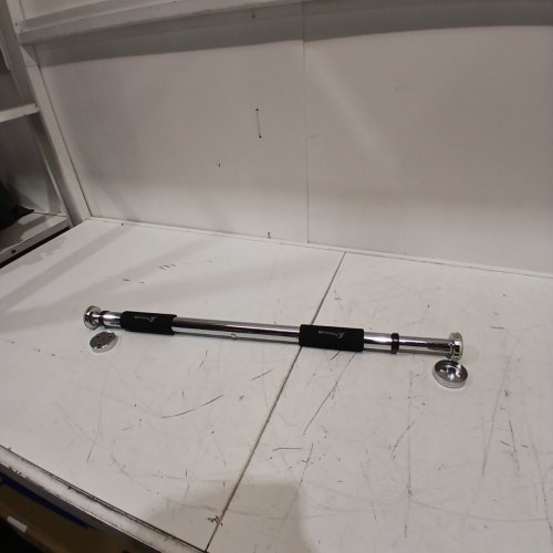 PROSOURCEFIT ADJUSTABLE DOORWAY PULLUP BAR - 220LB CAP - SILVER/BLACK (MODEL: GDS0036) image 2