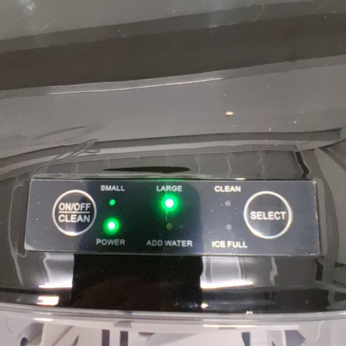 SWEETCRISPY COUNTERTOP ICE MAKER - 26LB - BLACK (MODEL: ZBJ-PP10A-BK) image 2