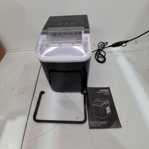 SWEETCRISPY COUNTERTOP ICE MAKER - 26LB - BLACK (MODEL: ZBJ-PP10A-BK) image 3