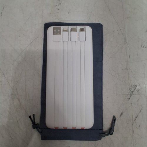 CHARMAST POWER BANK WITH BUILT IN CABLES - 20000MAH - WHITE (MODEL: C2065) image 3