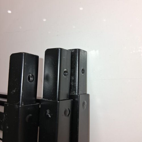 3PK VEVOR WIRE GRID WALL PANELS TOWERS - 1.9FT X 5.4FT - BLACK (MODEL: YD0054-3) image 3