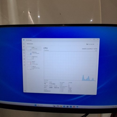 DELL INSPIRON 3030 DESKTOP COMPUTER - INTEL CORE I7-14700 PROCESSOR, 16GB DDR5 RAM, 1TB SSD, WINDOWS 11 PRO - MIST BLUE (MODEL: D32M) image 5