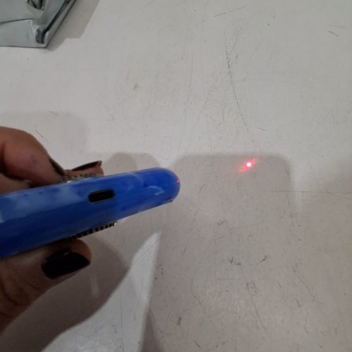 CAT PET LASER POINTER TOY WITH FLASHLIGHT AND SPINNER - BLUE/MULTIPLE PATTERNS (MODEL: TBEEK9129) image 3