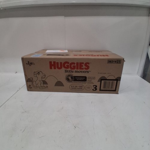 168PK HUGGIES LITTLE MOVERS DISNEY BABY DIAPERS - SIZE 3 (18-28LBS) image 2