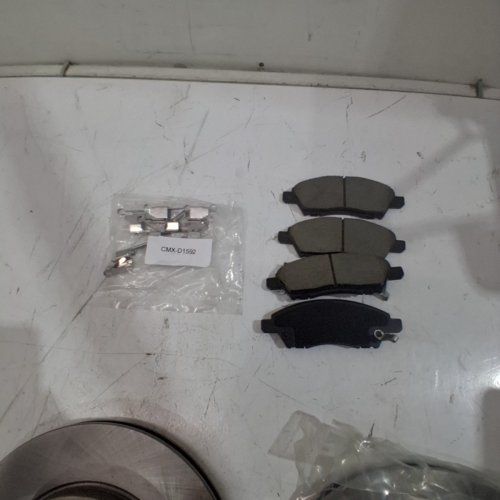 3PC CMX CERAMIC BRAKE ROTORS AND BRAKE PADS - fits select nissan models (MODEL: CMX-D1592/8-980831) image 3