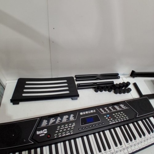 ROCK JAM 561 ELECTRONIC 61 KEY DIGITAL PIANO KEYBOARD HEADPHONE AND STOOL image 5